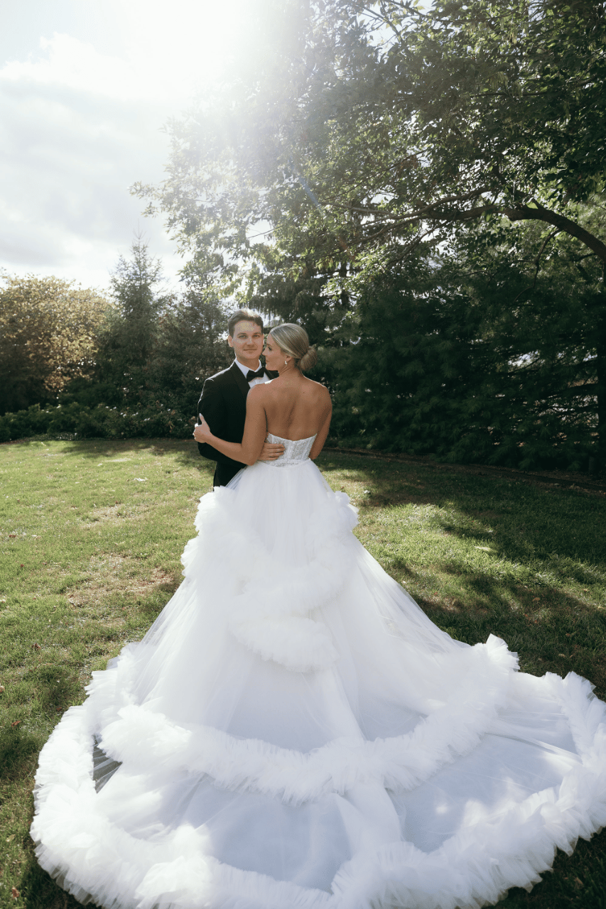 A Romantic Fall Wedding at Coxhall Gardens