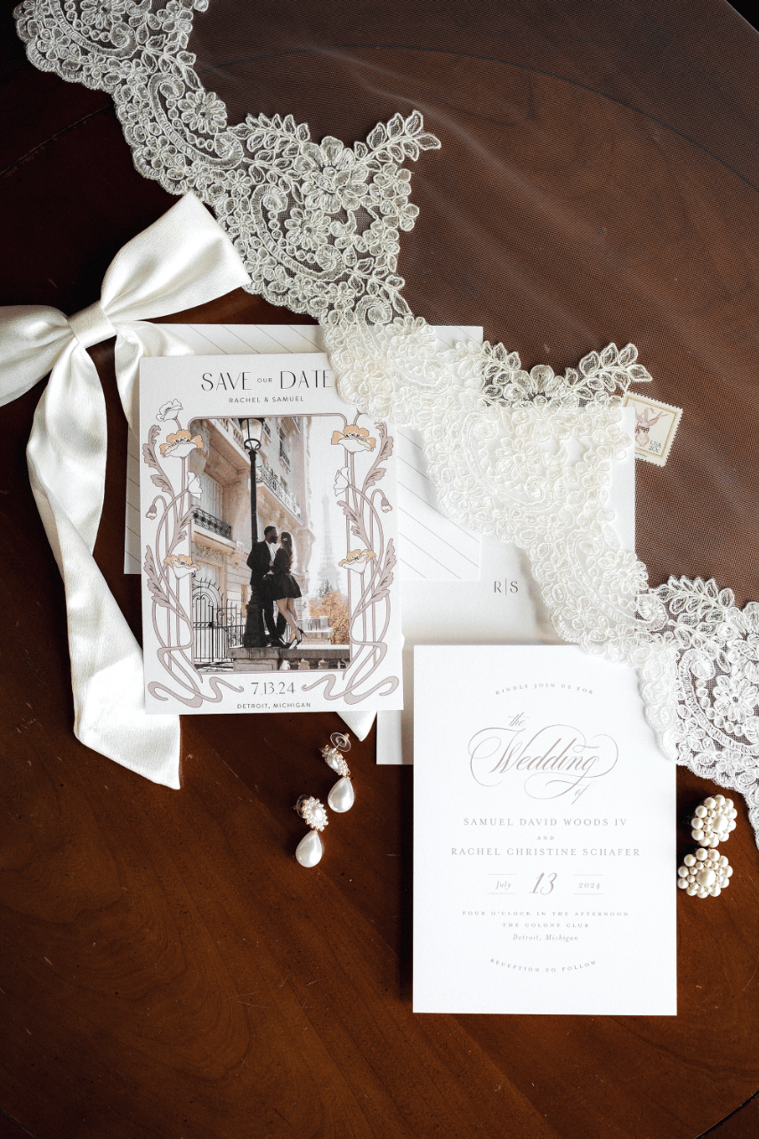 A Romantic Summer Wedding at Colony Club Detroit photo 2