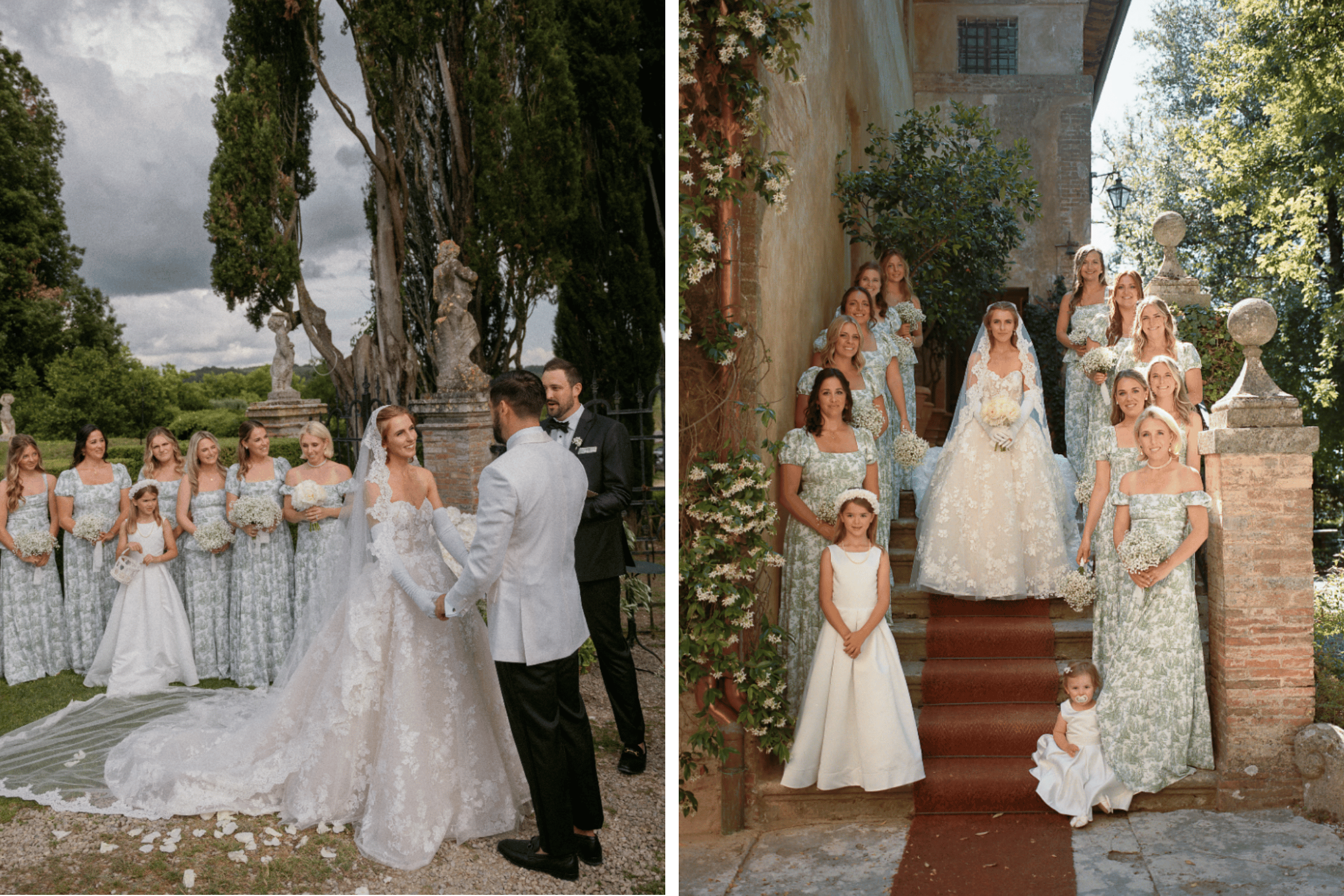 Photos by Stefano Santucci, Featured in A Whimsical Summer Wedding at Borgo Stomennano