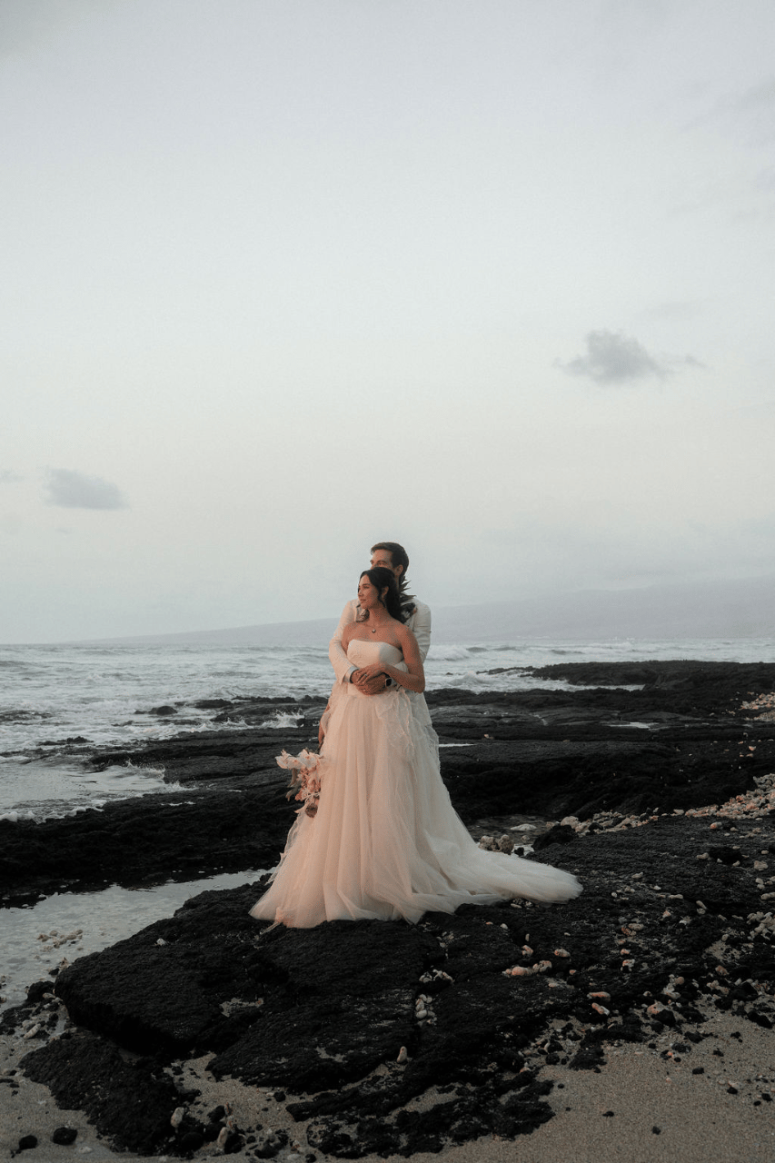 A Romantic Winter Wedding at Mauna Lani Auberge Resort