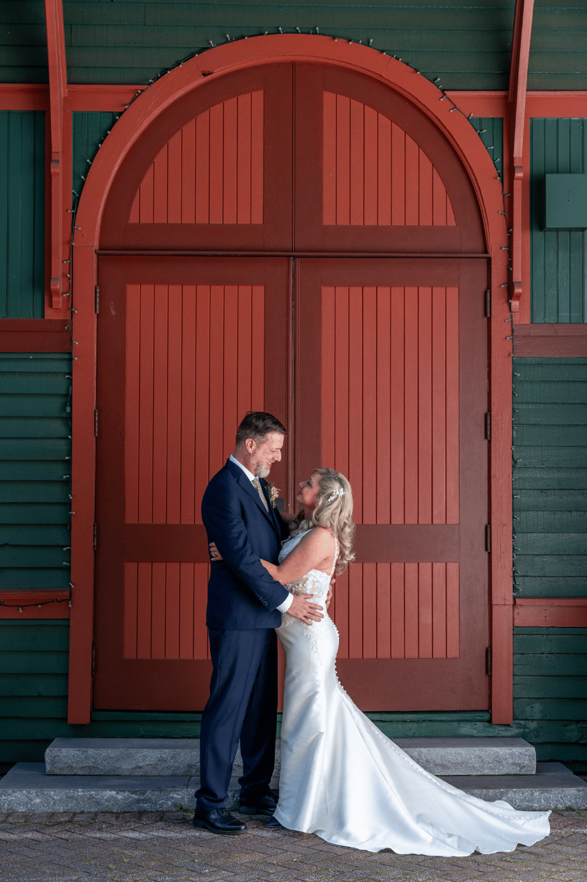 A Romantic Spring Wedding at Trolley Barn
