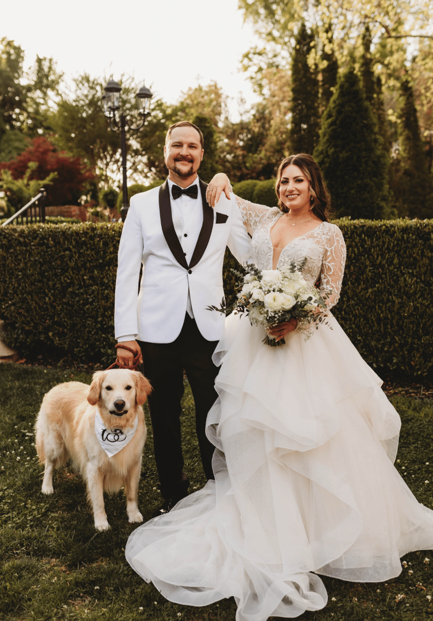A Romantic Spring Wedding at Mankin Mansion