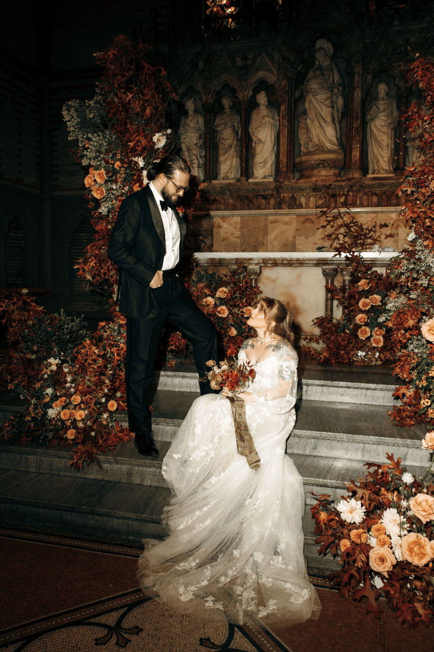 A Classic Fall Wedding at Chelsea Square