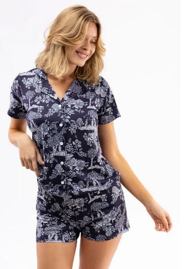 Lover Night Set - French Country Navy