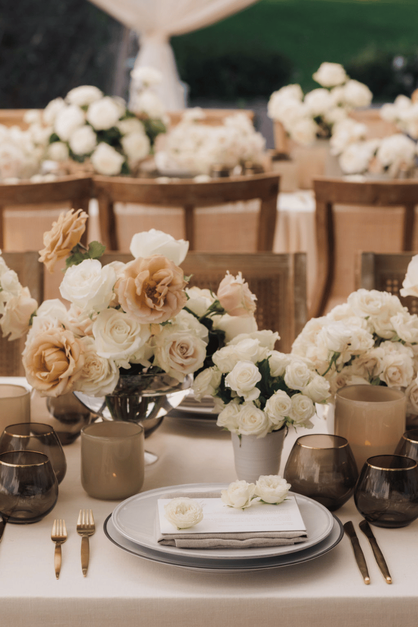 A Romantic Fall Wedding at 	The Ritz-Carlton Bacara