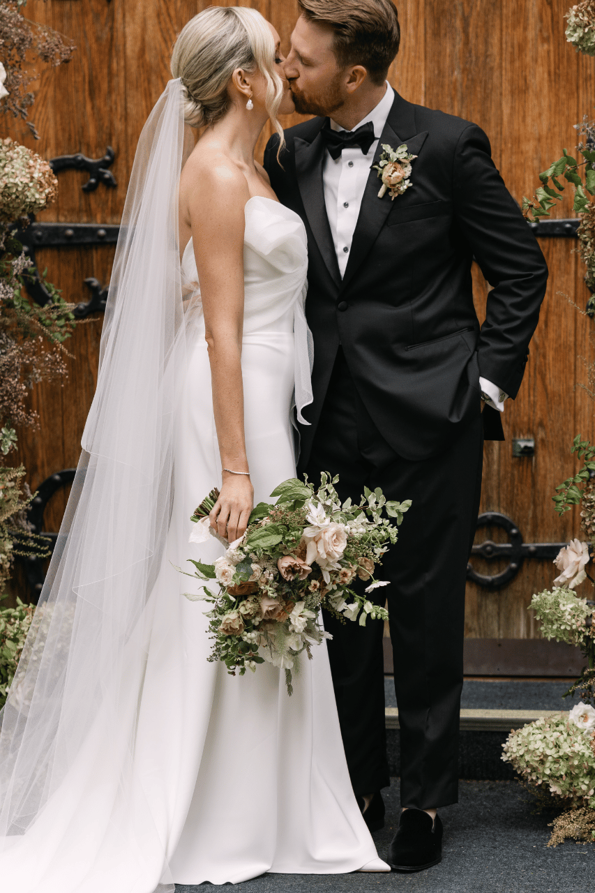 A Modern Spring Wedding at Burdick Blueberries photo 2