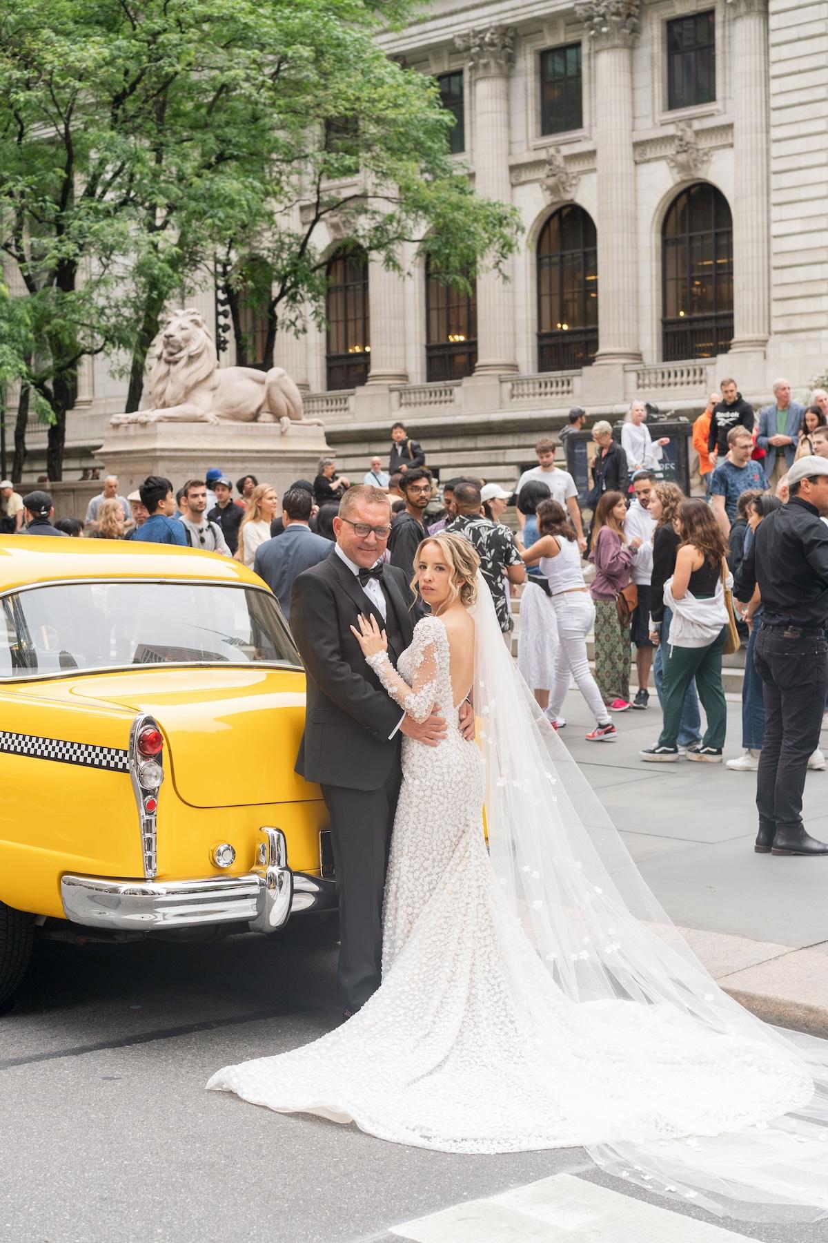 A Vintage Summer Wedding at the New York Public Library photo 4
