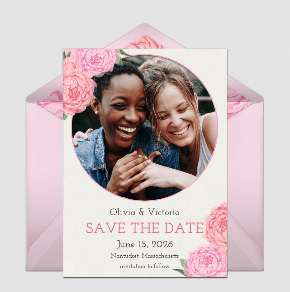 Focal Save the Date (Pink)