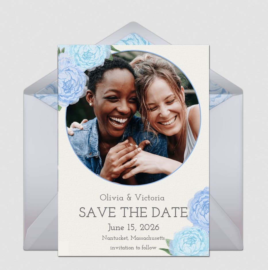 Focal Save the Date (Blue)