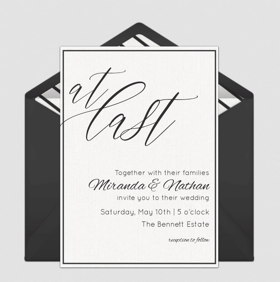 At Last Typography