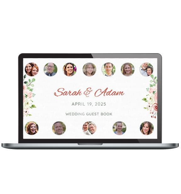 Video Wedding Guest Book