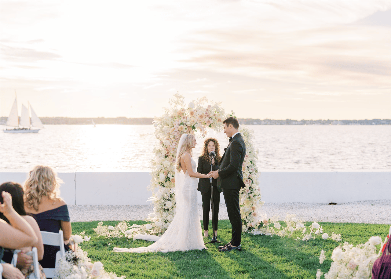 Photo by Lauren Fair Photography, Featured in A Classic Fall Wedding at The Brenton Hotel