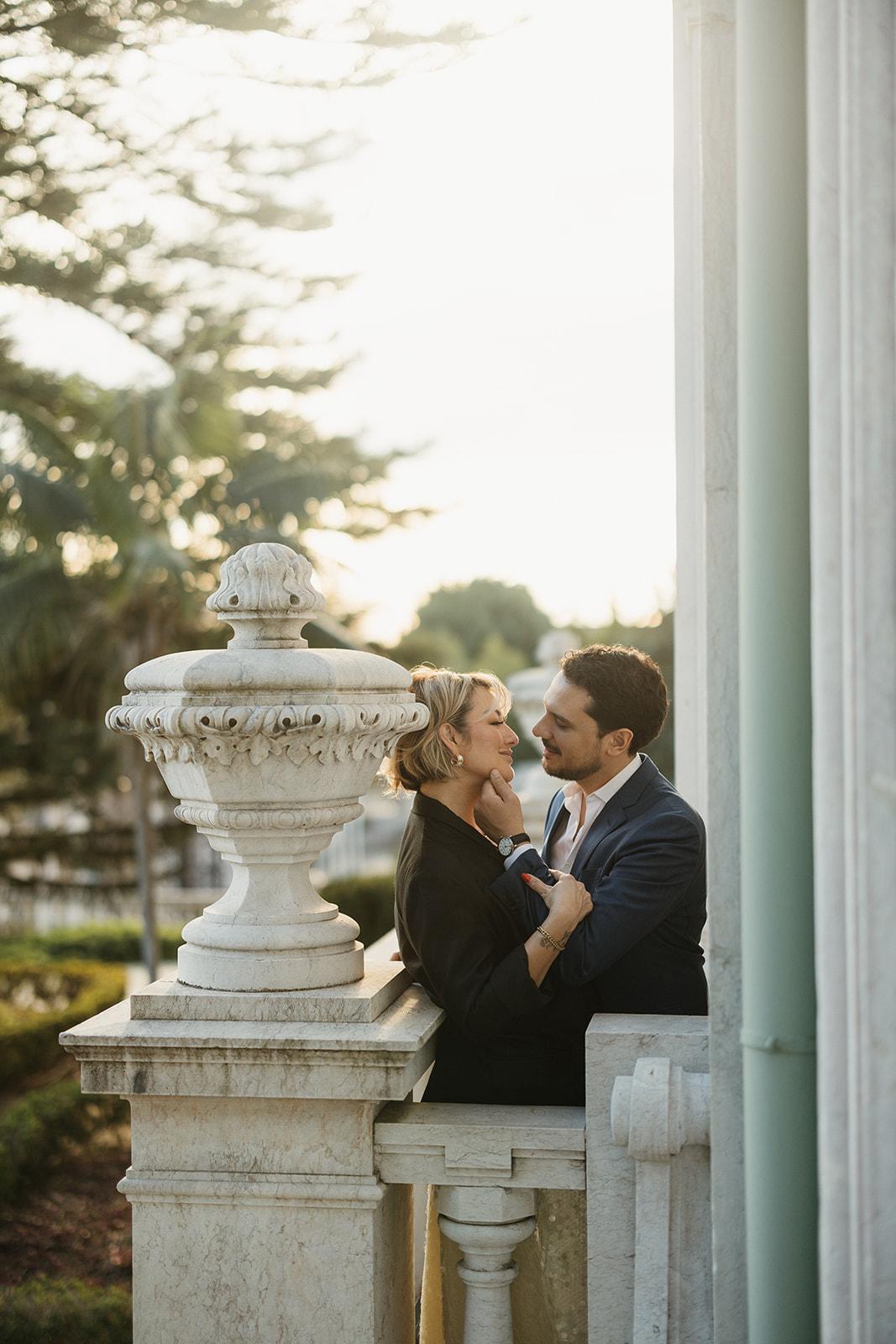 A Romantic Winter Engagement at Pestana Palace Lisboa