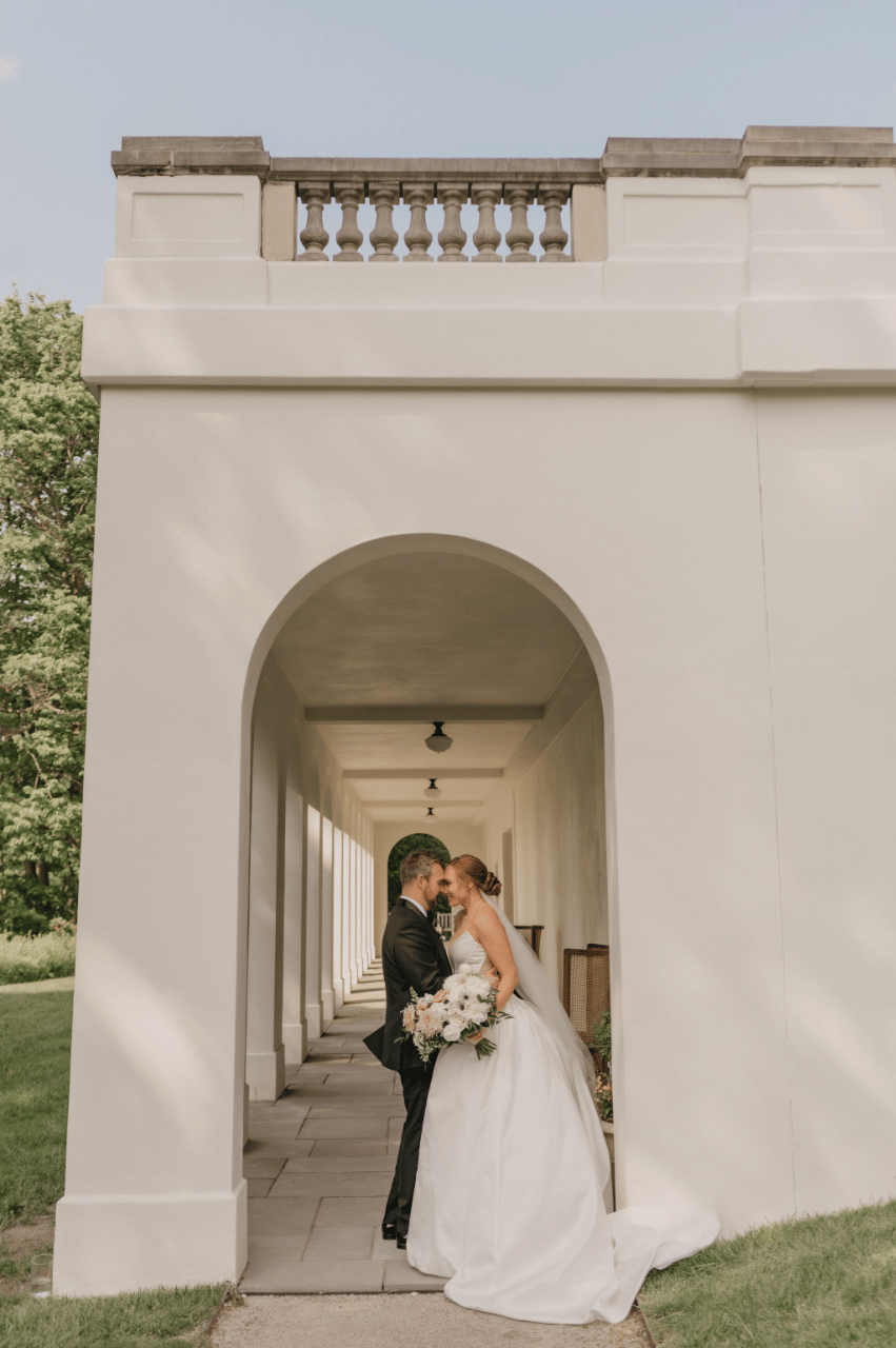 A Romantic Spring Wedding at Newfields photo 3