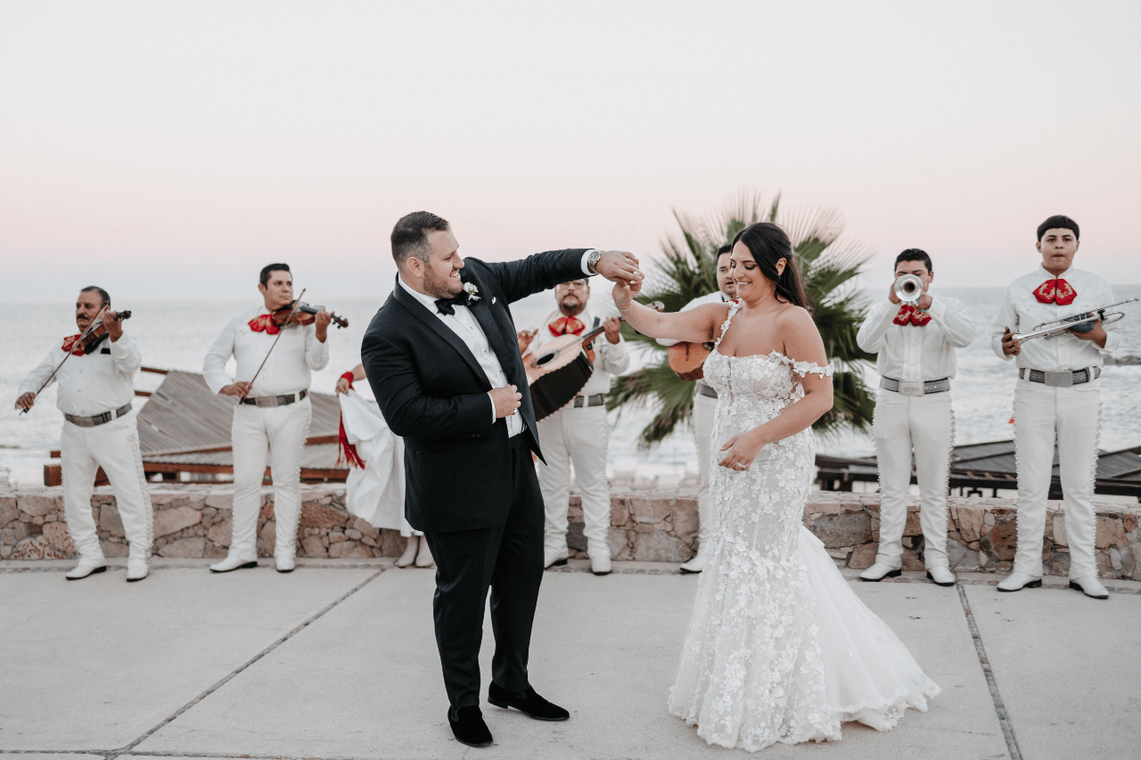 Photo By Julieta, Featured in A Modern Spring Wedding at Hilton Los Cabos Resort