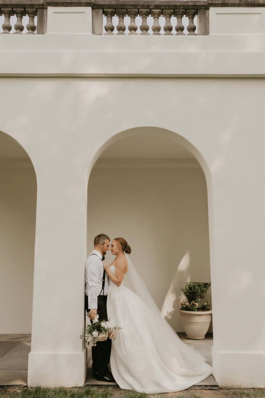 A Romantic Spring Wedding at Newfields