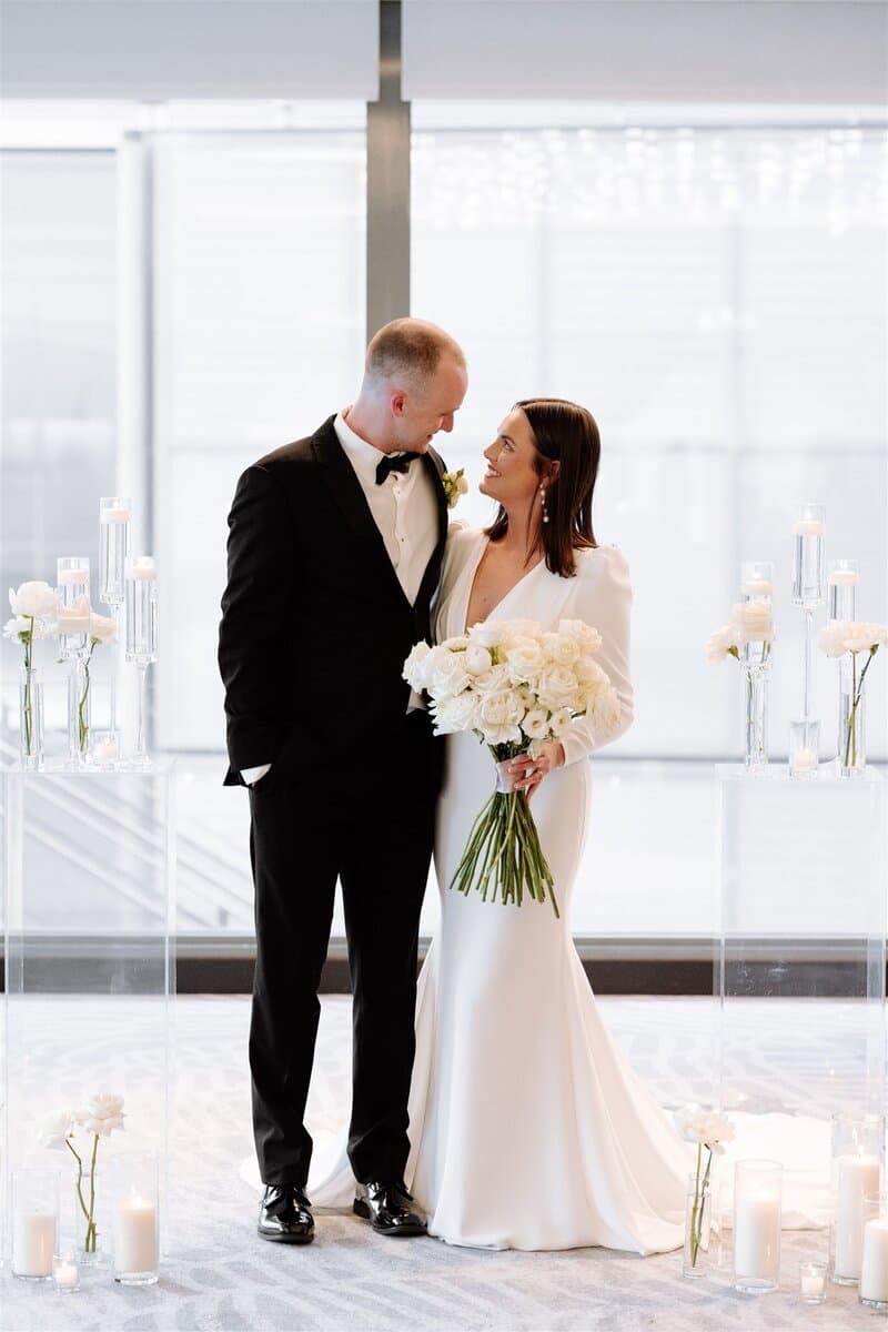 A Modern Spring Wedding at the Farnam Hotel