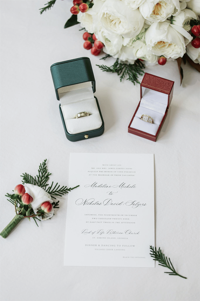 A Classic Winter Wedding at Village Creek Landing photo 3