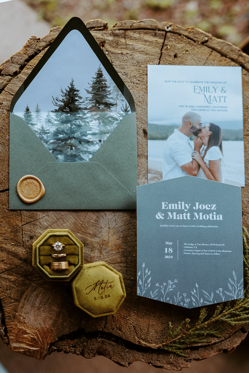A Romantic Spring Wedding at The Lodge at Two Moons photo 2