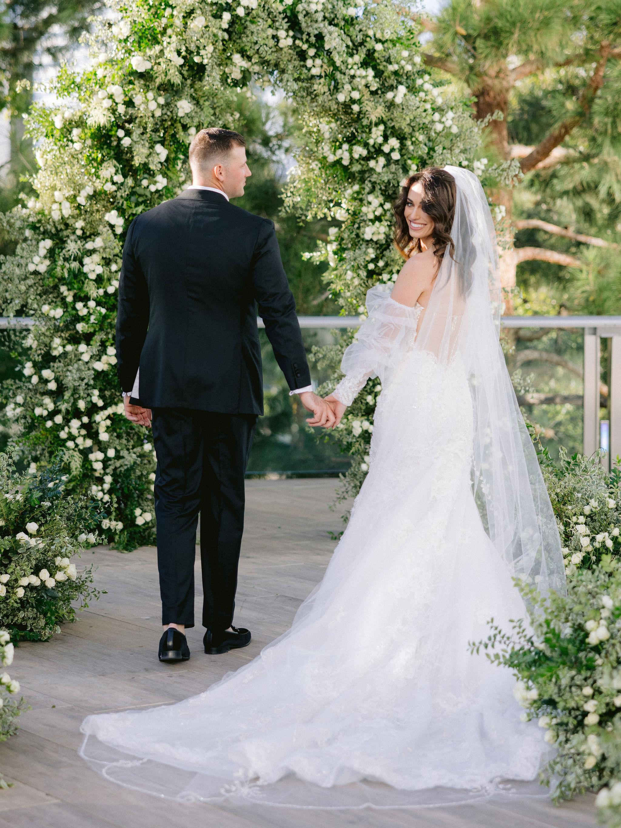 A Modern Fall Wedding at Aria Resort & Casino