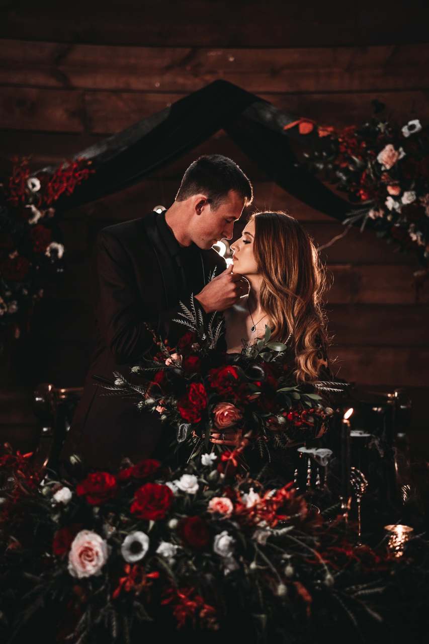 A Non-Traditional Fall Styled Shoot at Harpor’s Vineyard photo 2