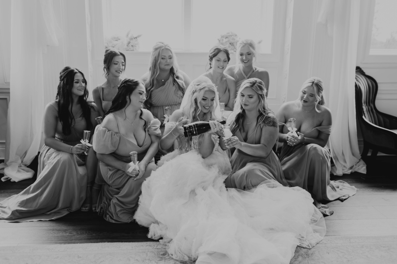 A Glamorous Fall Wedding at Pavilion at Howe Farms photo 2