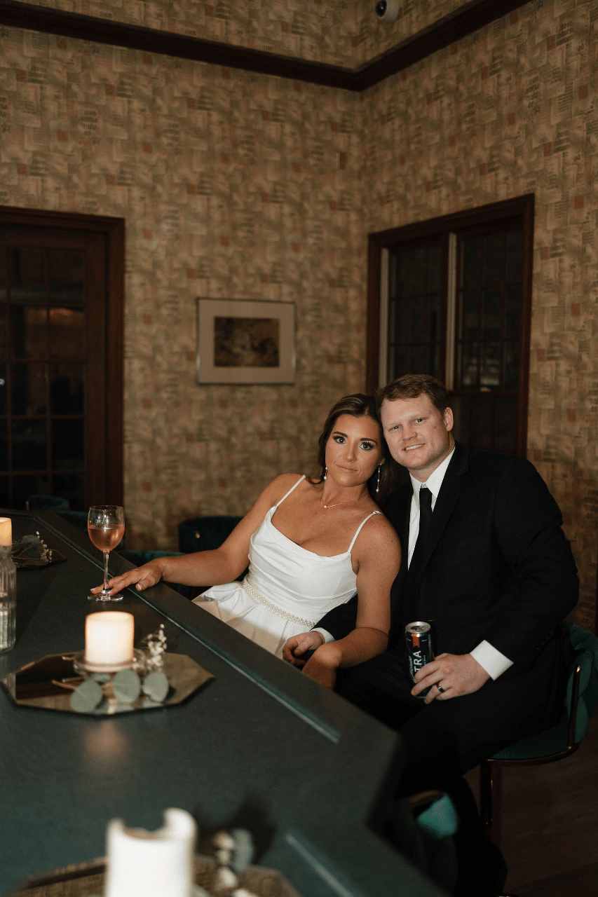 A Modern Winter Wedding at Limestone Springs Golf Club photo 2