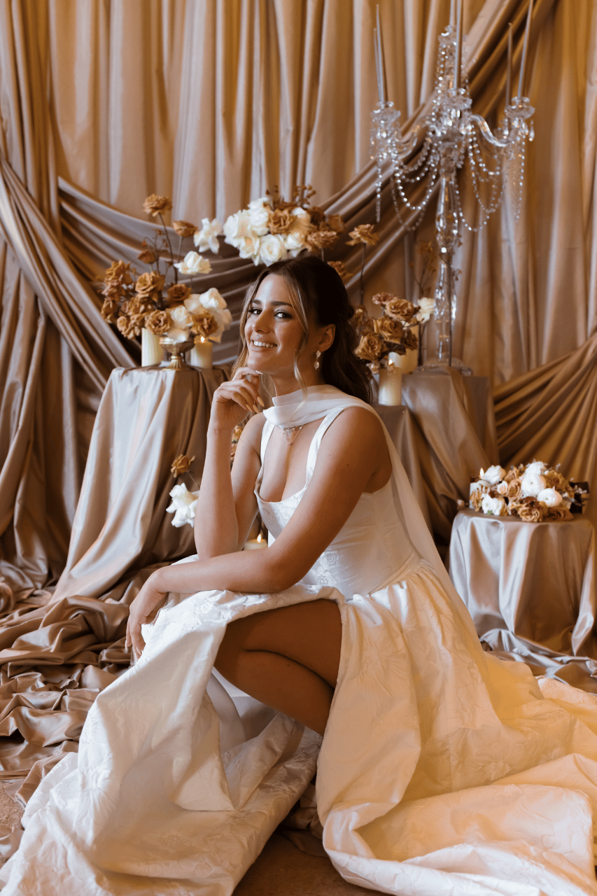 Effortless Elegance in a Historic Grandeur Editorial photo 3