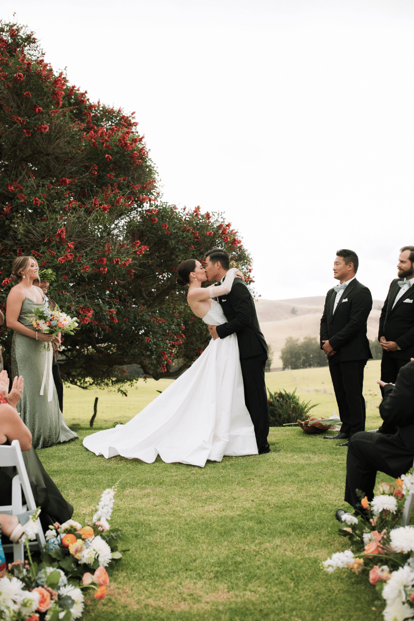 A Glamorous Fall Wedding at Kahua Ranch photo 3