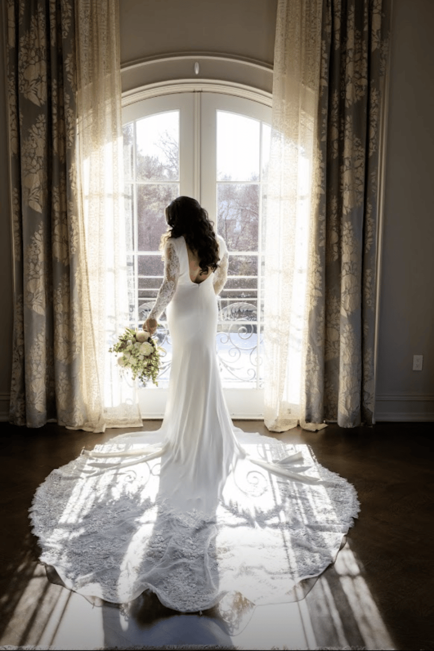A Glamorous Winter Wedding at Park Château photo 2