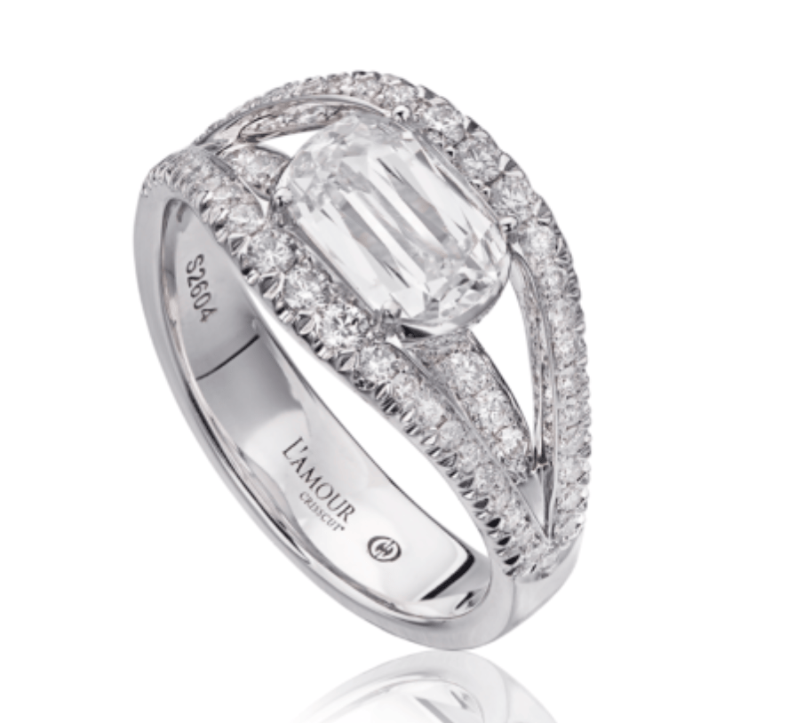 L’Amour Crisscut® Diamond Anniversary Ring