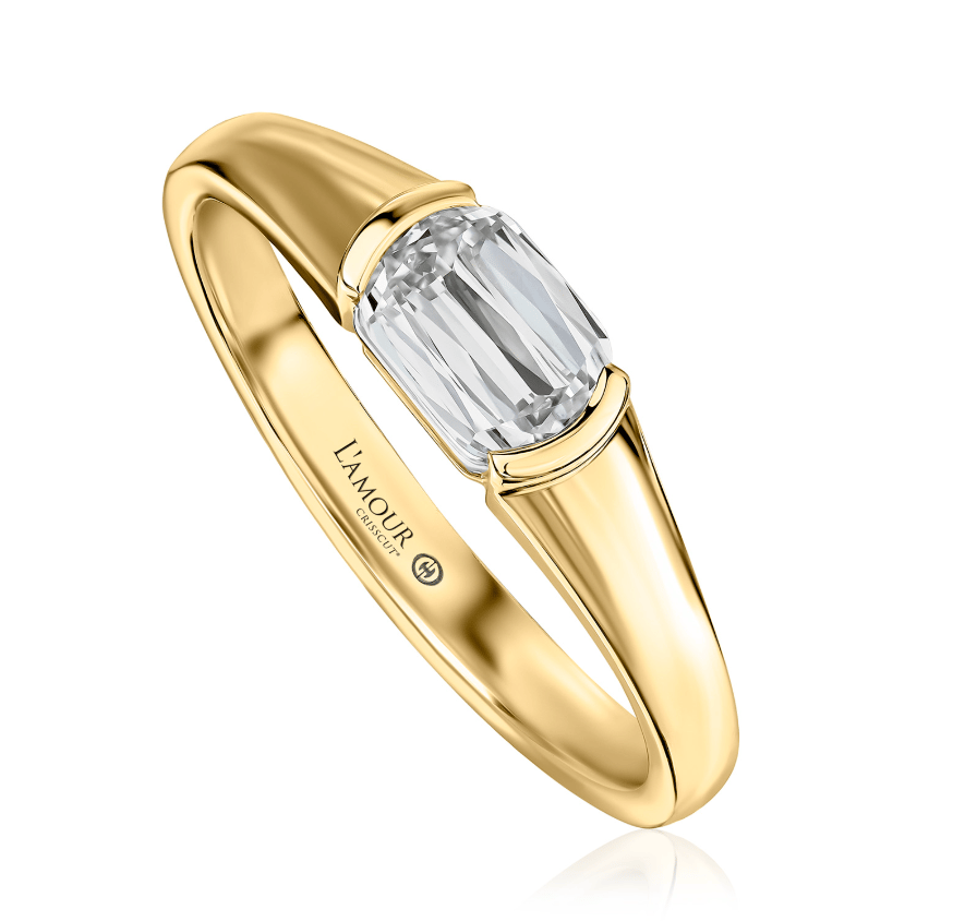 Love Luxe L'Amour Crisscut® Diamond Ring