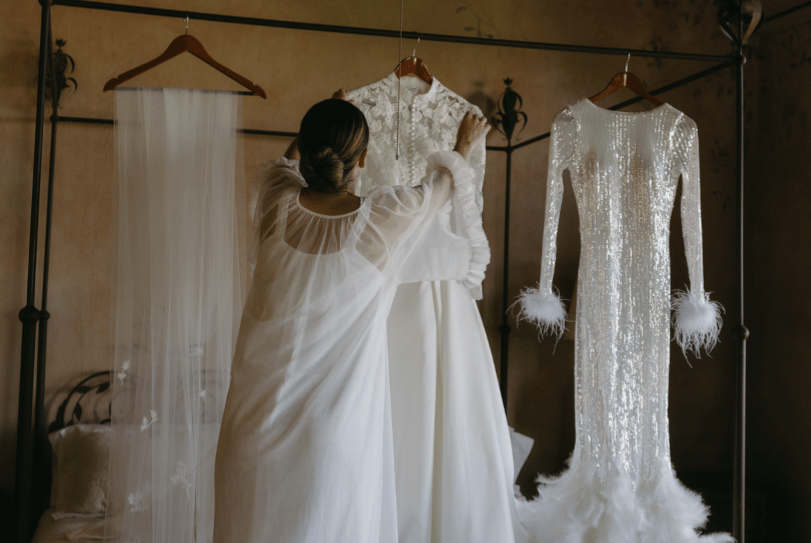 Through the Seasons: What to Wear for Your Wedding Date With Justin Alexander Bridal Collections