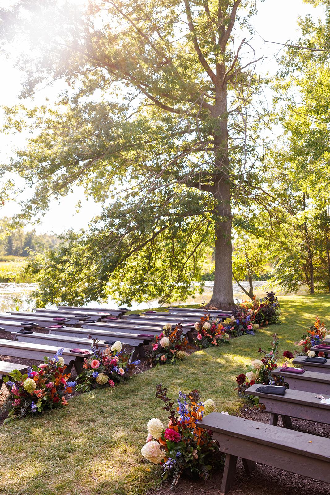 A Rustic Fall Wedding at The Landing 1841 41
