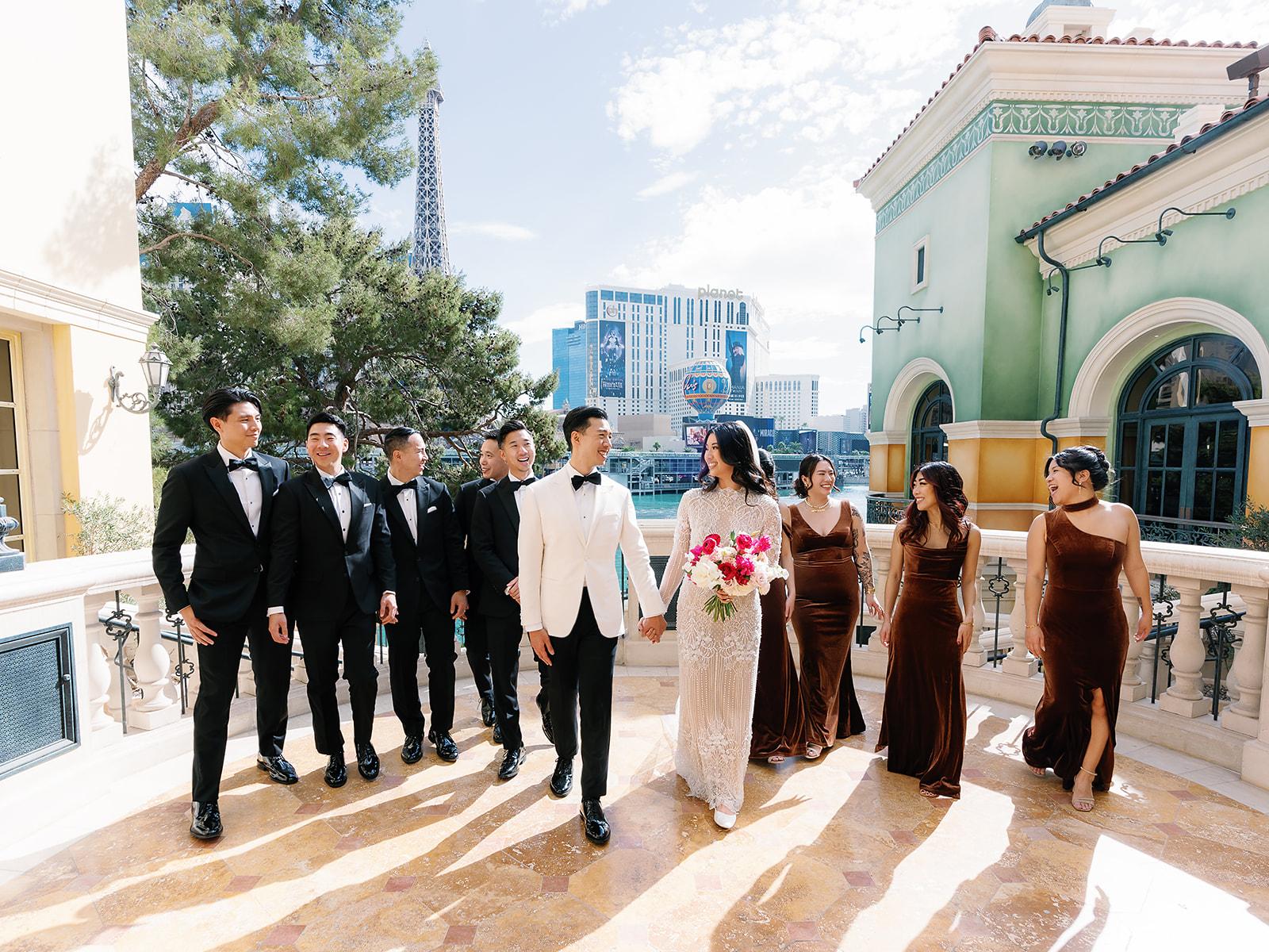 A Glamorous Fall Wedding at Bellagio Las Vegas photo 4