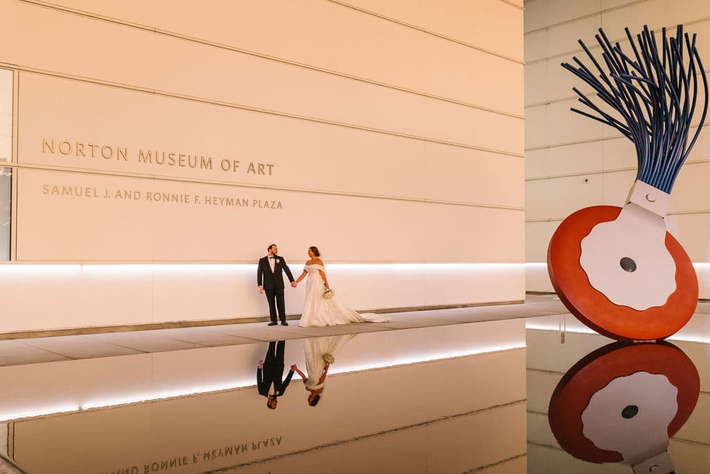 A Classic Fall Wedding at The Norton Museum