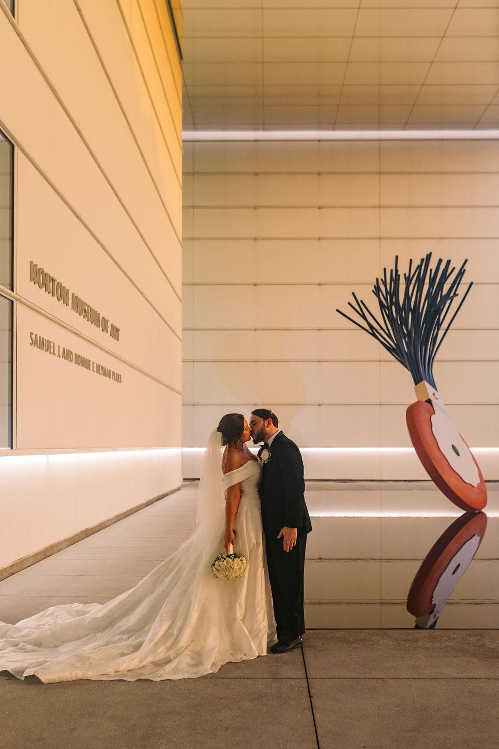 A Classic Fall Wedding at The Norton Museum photo 5