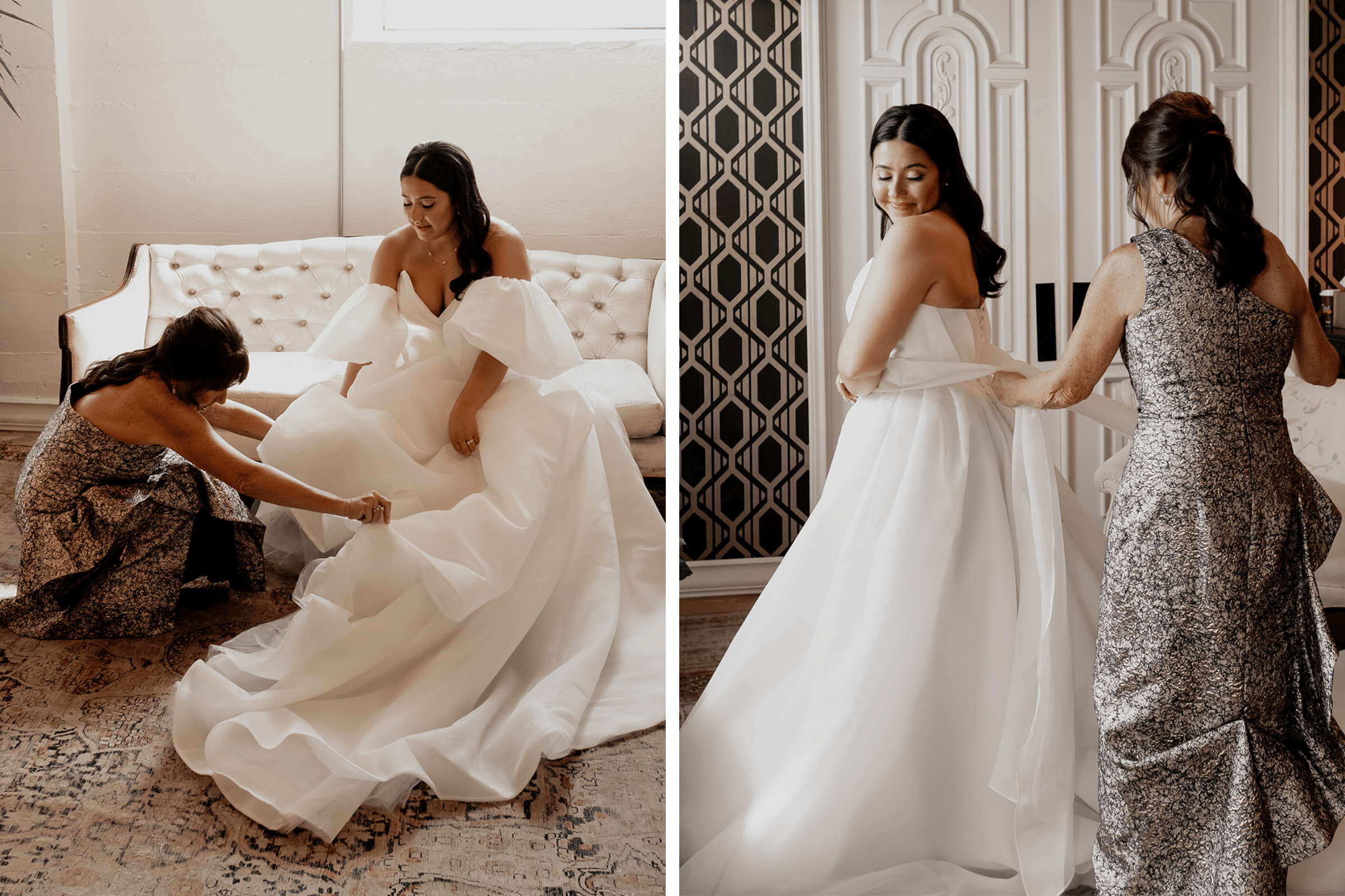 Photos by Laning Photography, Featured in A Glamorous Fall Wedding at The Mason Dallas