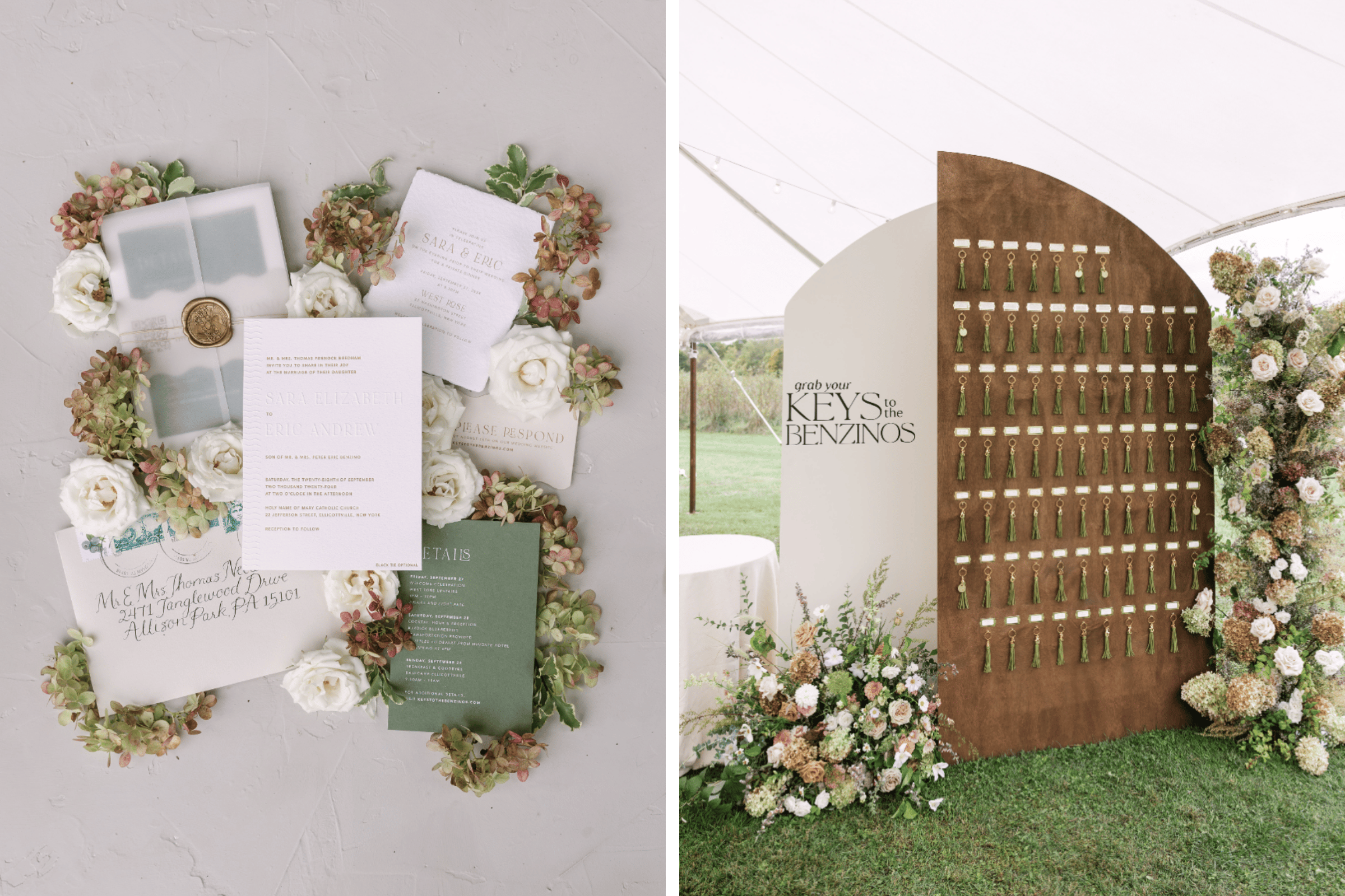 Photos by Alyssa Flood Photography, Featured in A Modern Spring Wedding at Burdick Blueberries