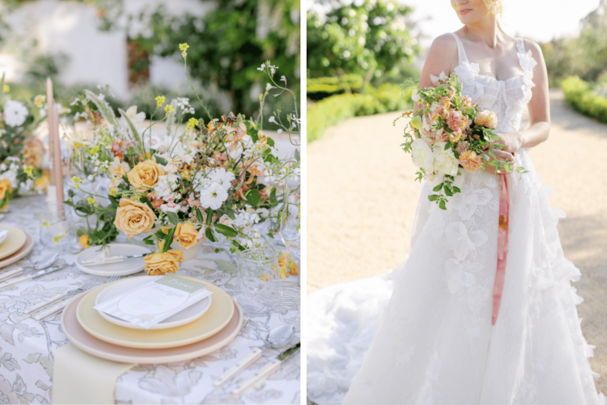 Photos by Niki Rhodes, Featured in A Romantic Spring Wedding Shoot in Santa Cruz