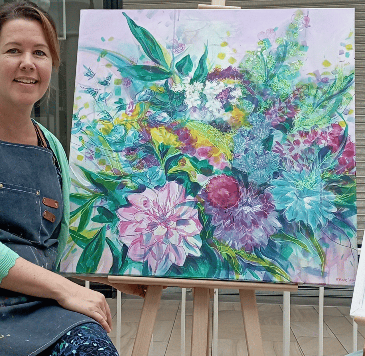 Bouquet of the Day - live painting portfolio 4