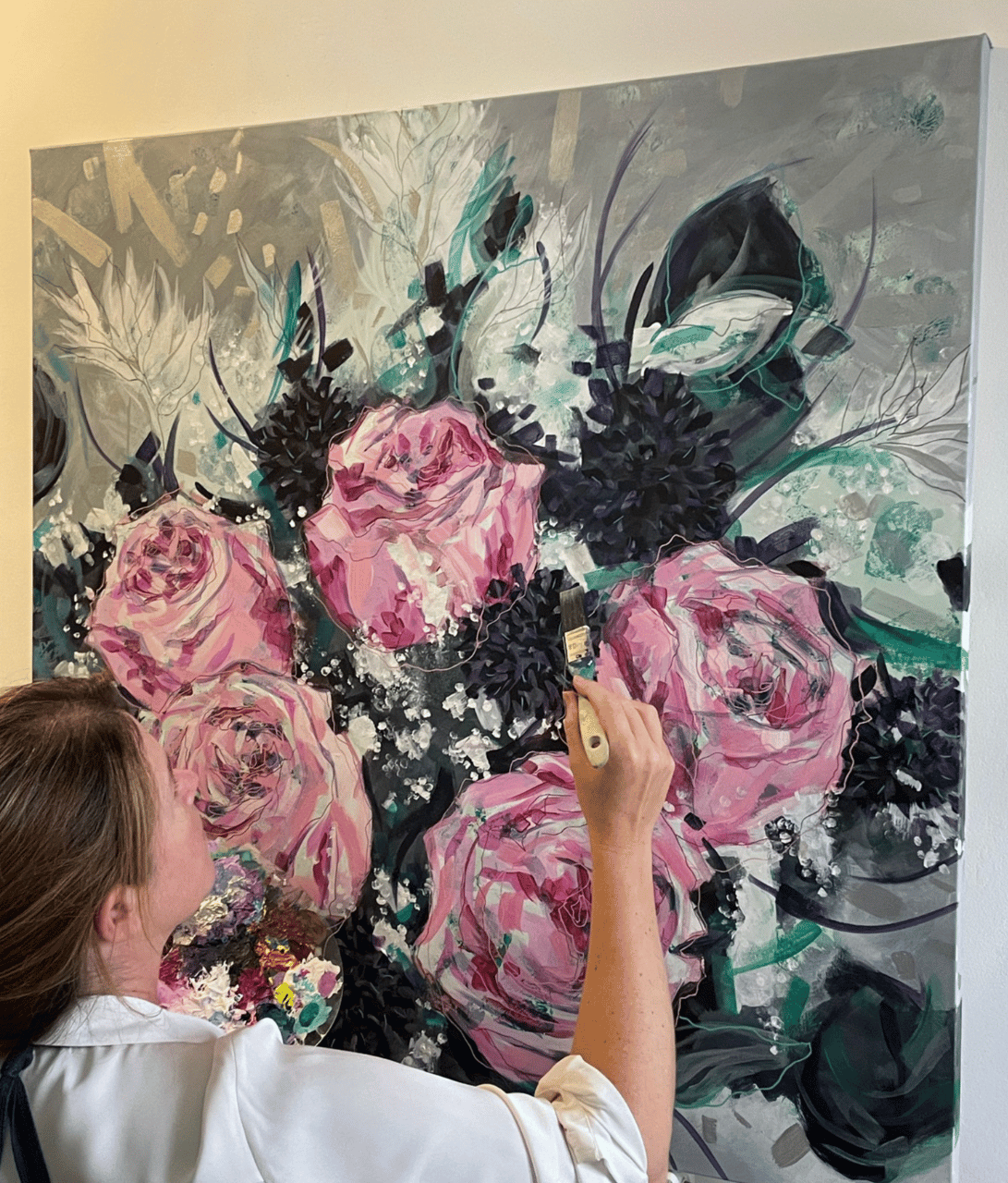 Bouquet of the Day - live painting portfolio 2