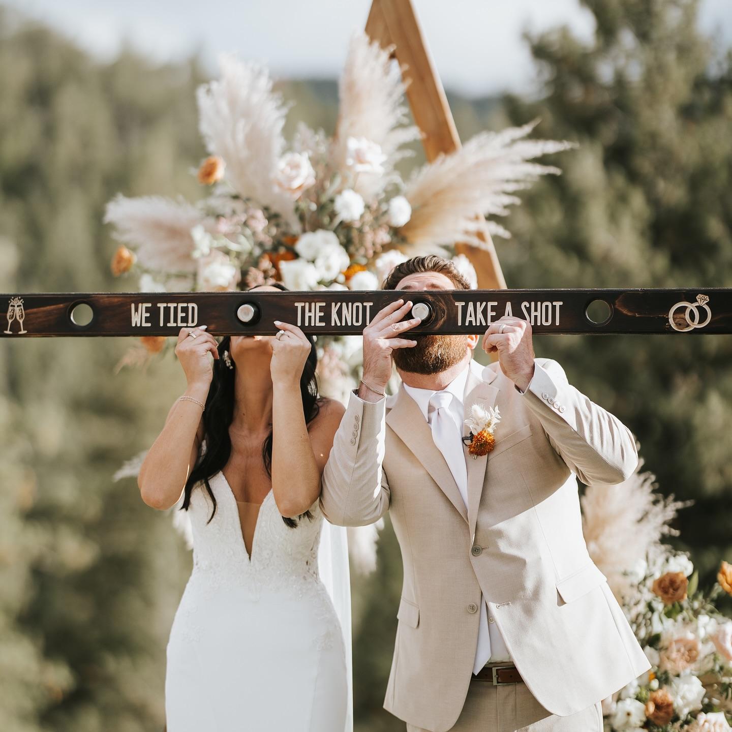 The Wedding Shot Ski