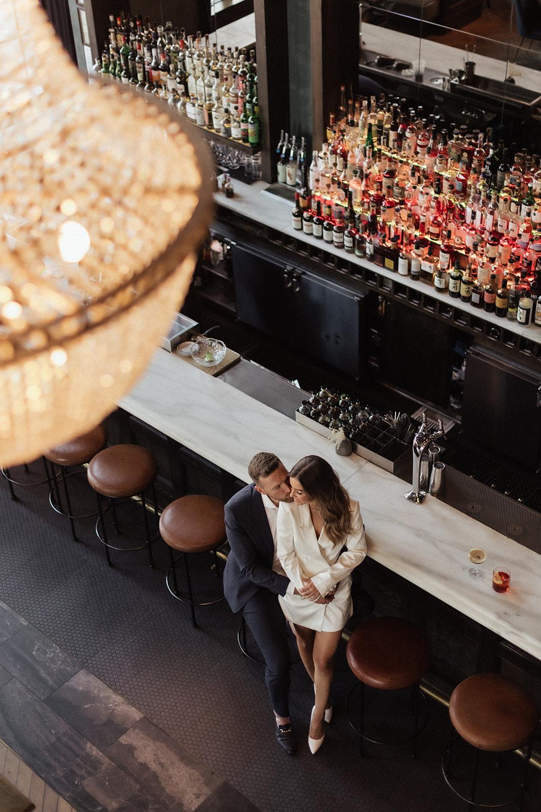 A Modern Fall Engagement at The Ramble Hotel 37