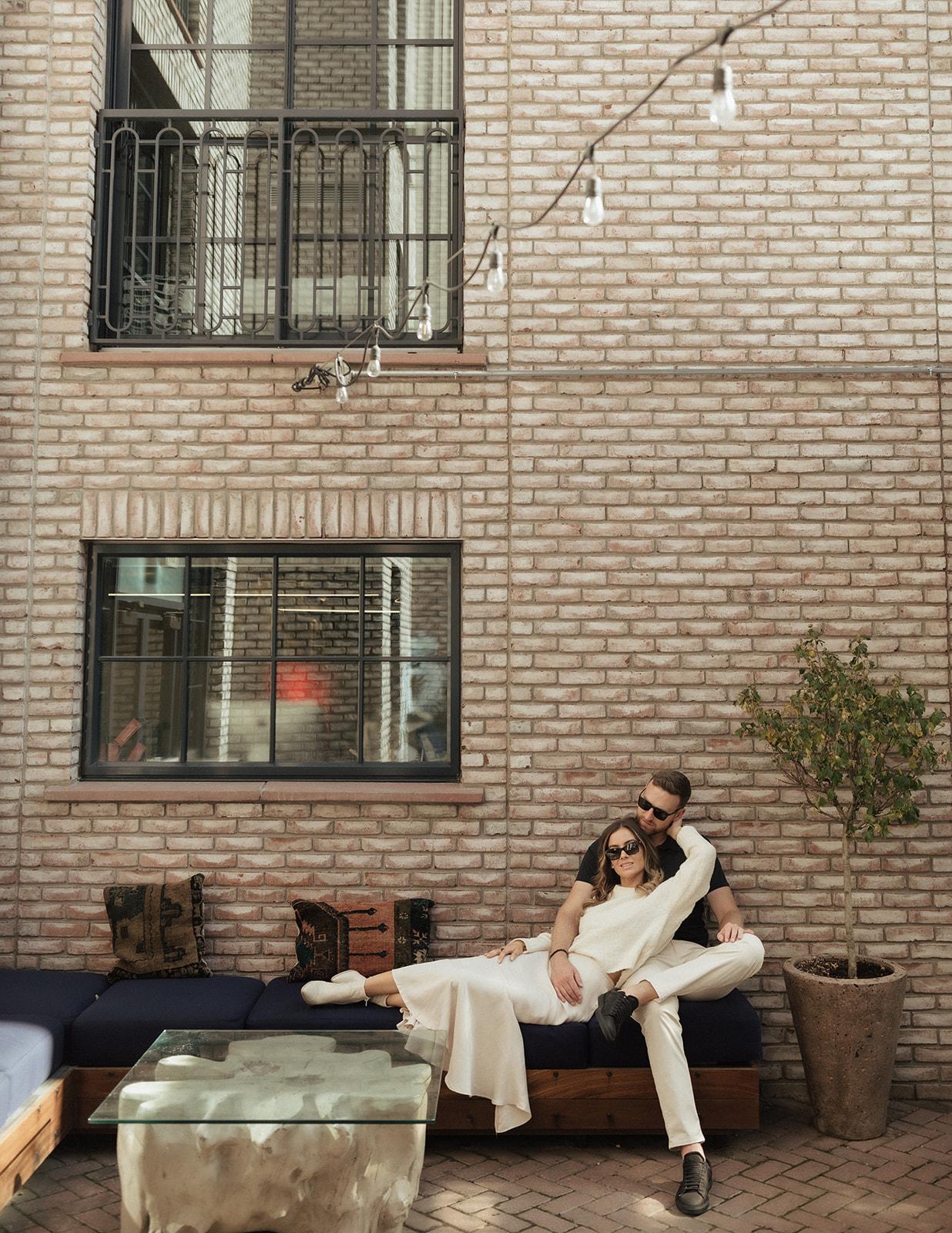 A Modern Fall Engagement at The Ramble Hotel 43
