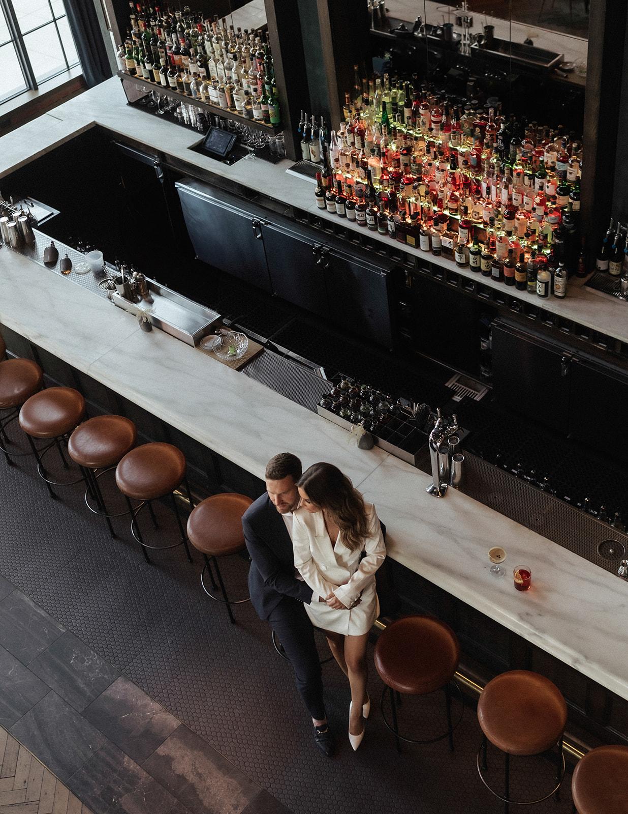 A Modern Fall Engagement at The Ramble Hotel 41