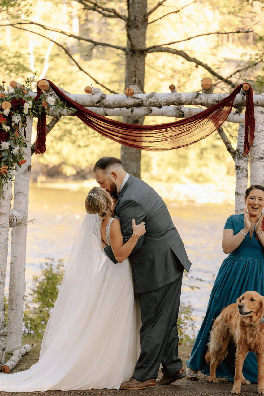 A Classic Fall Wedding at West Forks Family Campground photo 2