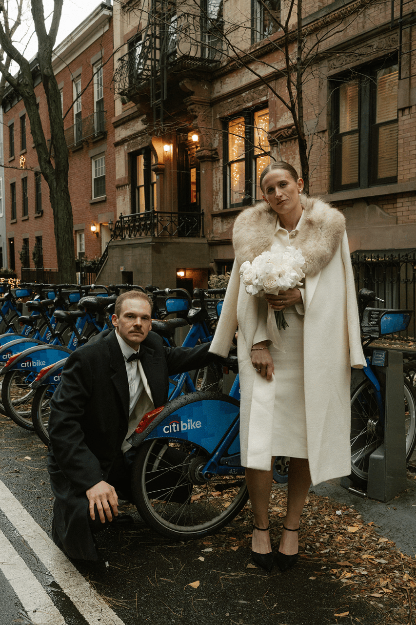 A Non-Traditional Winter Elopement at Mino Brasserie
