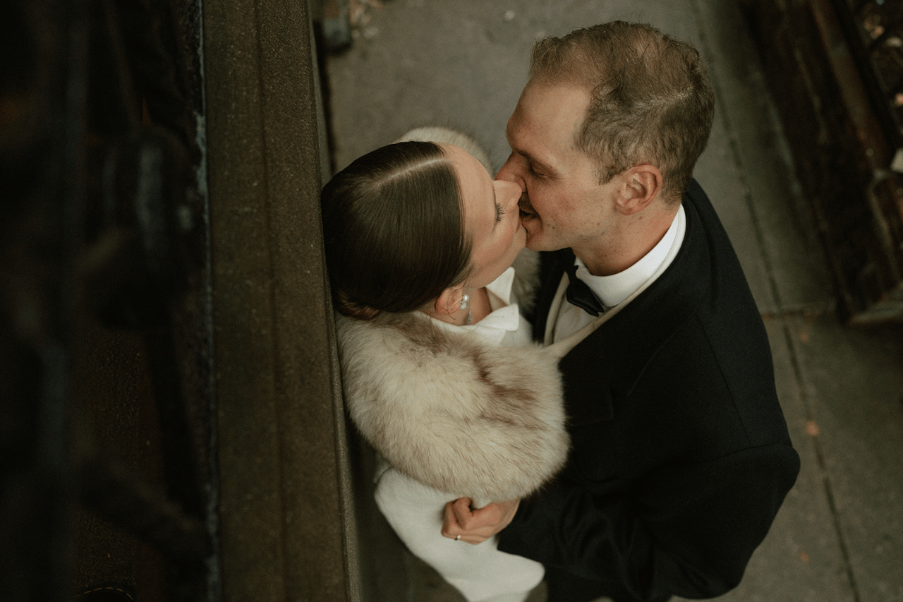 A Non-Traditional Winter Elopement at Mino Brasserie photo 2