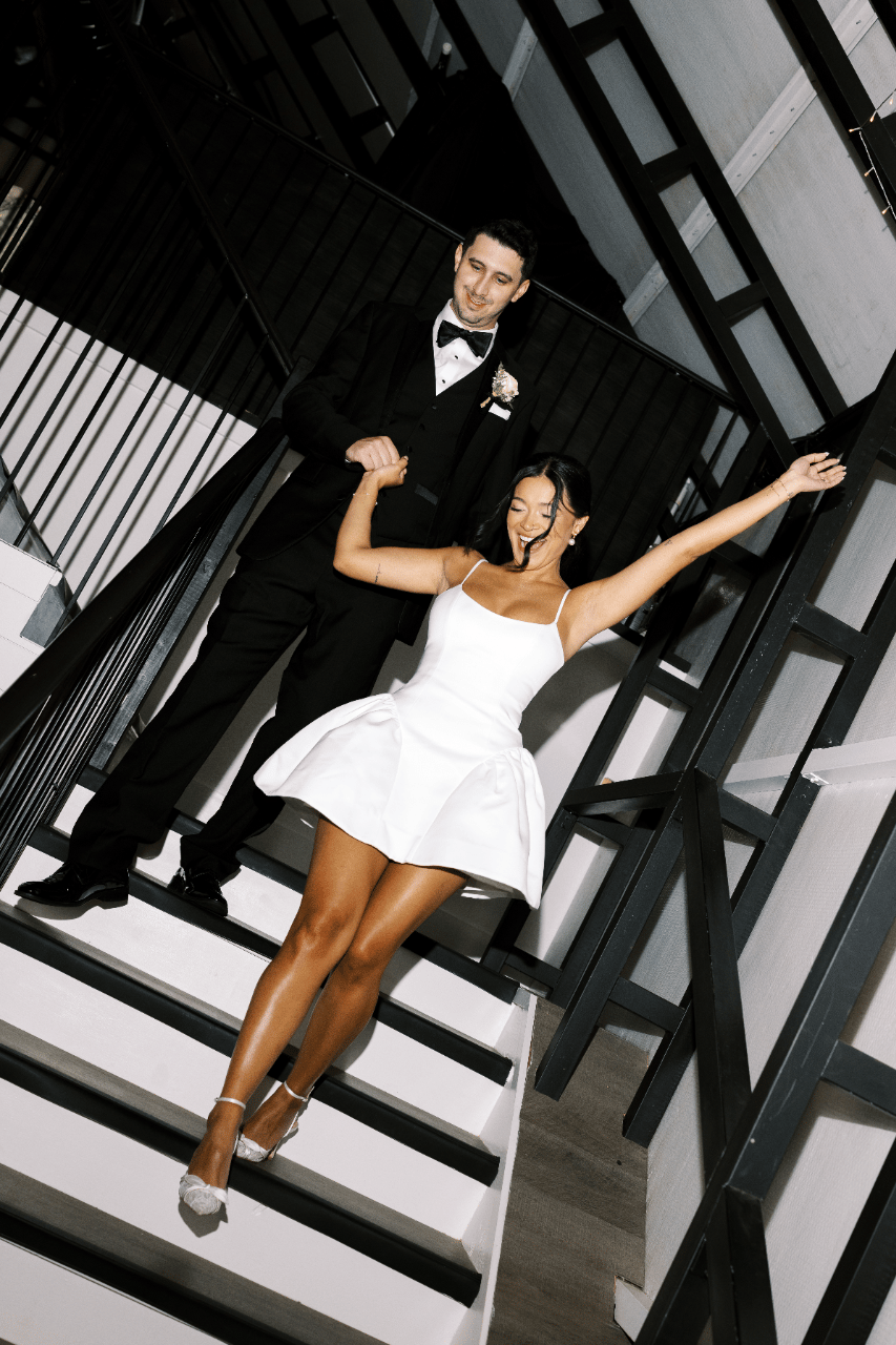 A Modern Spring Wedding at Splendor Pond Flower Farm